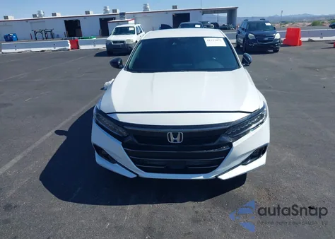 2021 Honda Accord Sport из США, поврежденный, VIN 1HGCV1F32MA055802